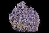 Purple, Druzy, Botryoidal Grape Agate - Indonesia #109414-1